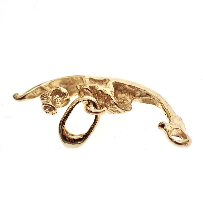 Image 3 of 18 carat gold pendant of a Venetian gondola boat