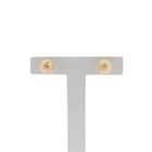 Image 1 of Gold screw stud earrings