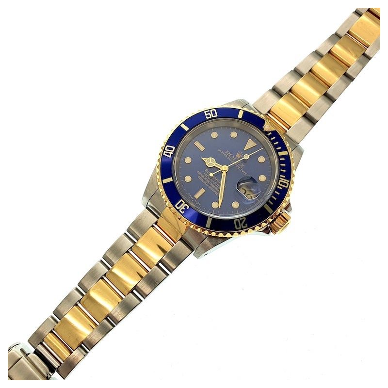 Image 1 of Rolex Submariner 16613; Gold/steel diving watch