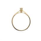 Image 5 of Gold solitaire ring with diamond | 0.04 ct.