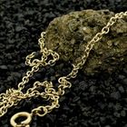 Image 2 of Gold jasseron link chain