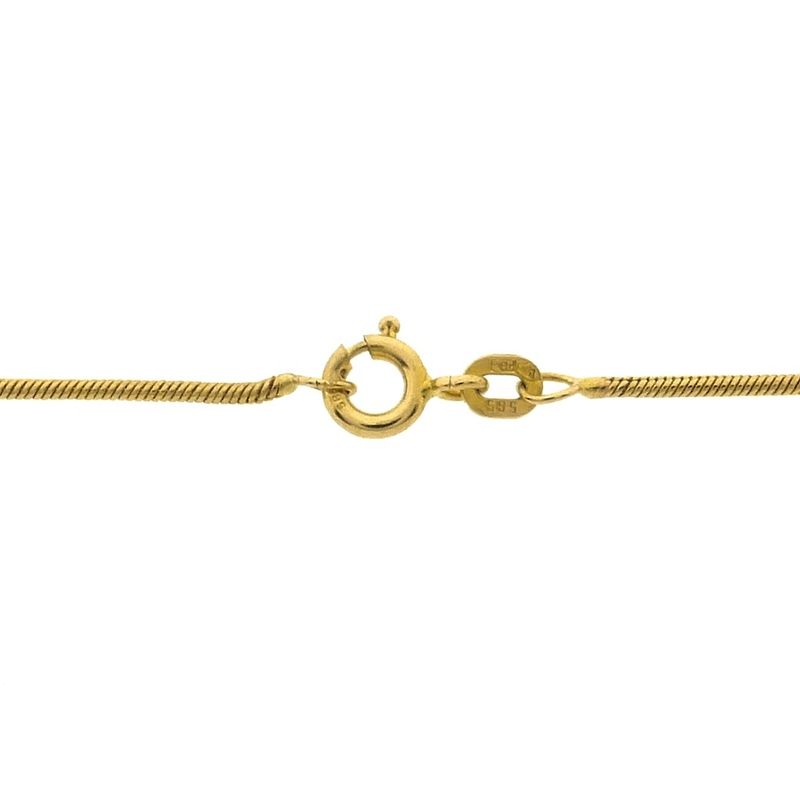 Image 4 of Gold snake link chain | 44 cm
