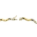 Image 5 of Two-tone gold fantasy link chain | 44 cm