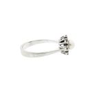 Image 5 of Diamonde White Gold Ring with Pearl & Diamonds