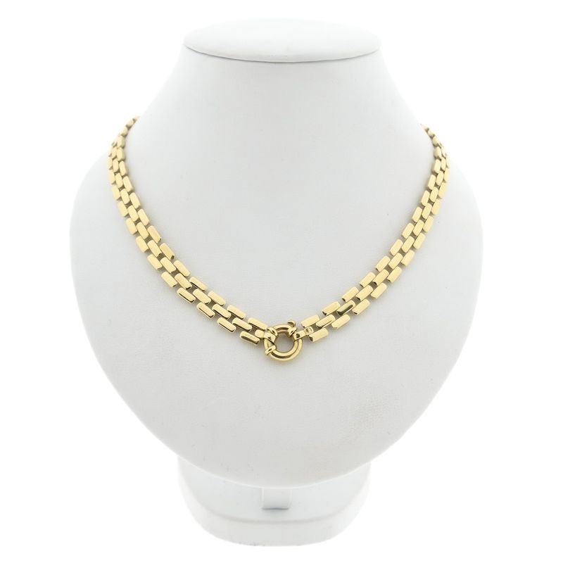 Image 1 of Golden Bismarck link necklace | 42 cm