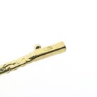 Image 7 of Gold cobra link bracelet with opal and diamond; 0.24 ct. | 17 cm