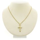 Image 11 of Gold pendant of a cross with corpus