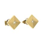 Image 5 of Gold stud earrings with diamond | 0.26 ct.