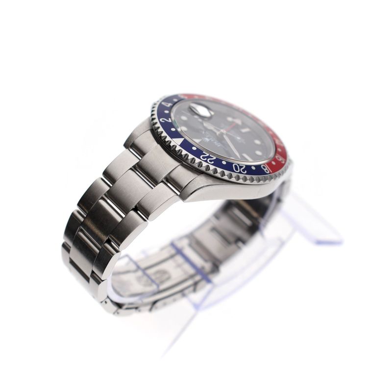 Afbeelding 8 van Rolex GMT-Master II 'Pepsi' 16710; Automatisch Heren Horloge