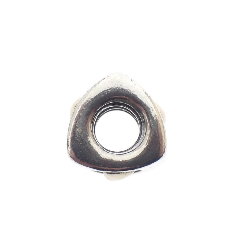 Image 3 of Pandora charm; Silver with gold; Heart of Gold