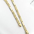 Image 8 of Two-tone gold navy link bracelet