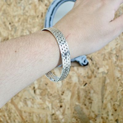 Image 2 of Silver fantasy link bracelet | 19 cm