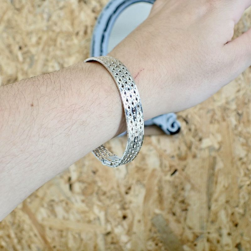 Image 2 of Silver fantasy link bracelet | 19 cm