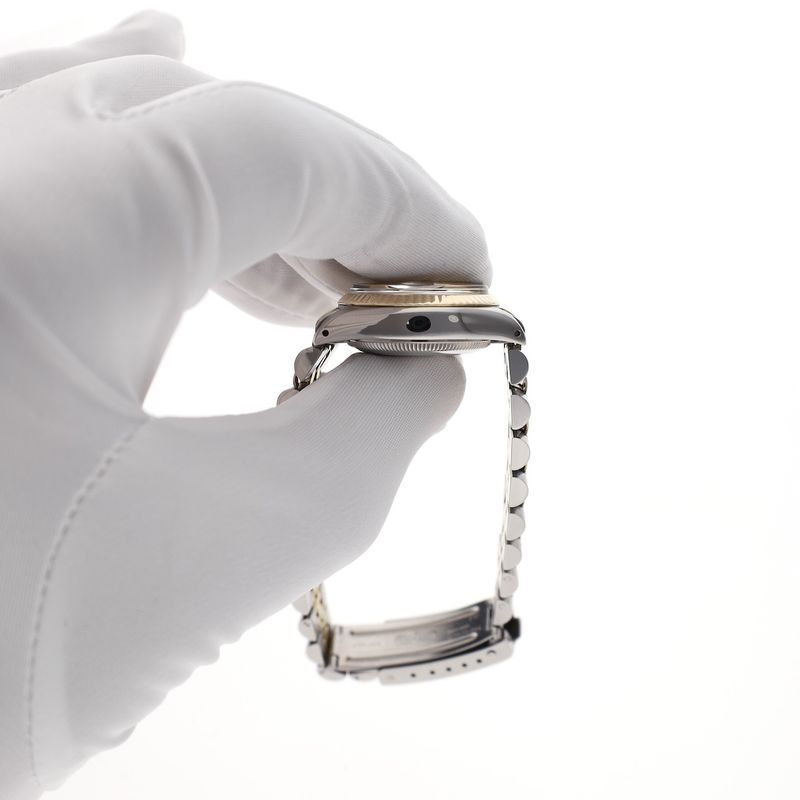 Image 6 of Rolex Oyster Perpetual Lady-Date 26mm 6917; Vintage 18k gold/steel women's watch