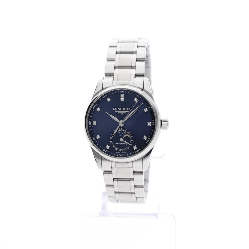 Image 1 of Longines Master Collection 'Moonphase' L2.409.4.97; Automatic ladies watch