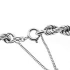 Image 4 of Silver Twisted Link Bracelet