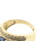 Image 6 of Gold ring with sapphire and diamond | 0.18 ct.