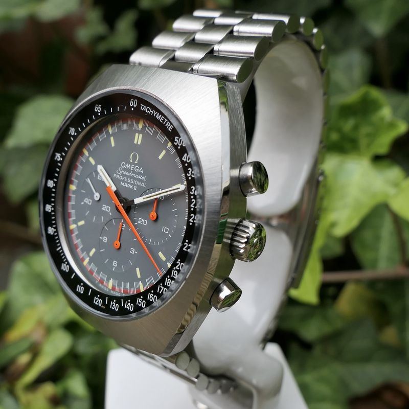 Image 18 of Omega Speedmaster Mark II 'Racing Dial' 145.014; Vintage chronograph men's watch