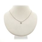 Image 3 of White gold pendant with diamond | 0.025 ct.