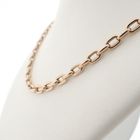Image 4 of Rose gold anchor link chain | 41 cm