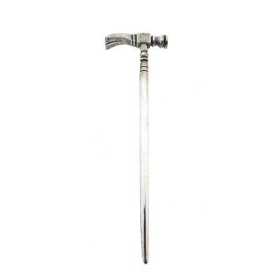 Silver cocktail stick; Hammer | Vintage Image 1 of Silver cocktail stick; Hammer | Vintage