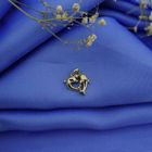 Image 11 of Gold pendant of two dolphins with diamond 0.015 ct.