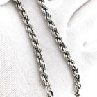 Image 8 of Silver Twisted Chain Bracelet