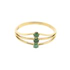 Image 7 of Gold ring with emerald | Vintage