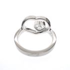 Image 4 of Chopard white gold ring with dancing diamond; 0.03 ct.