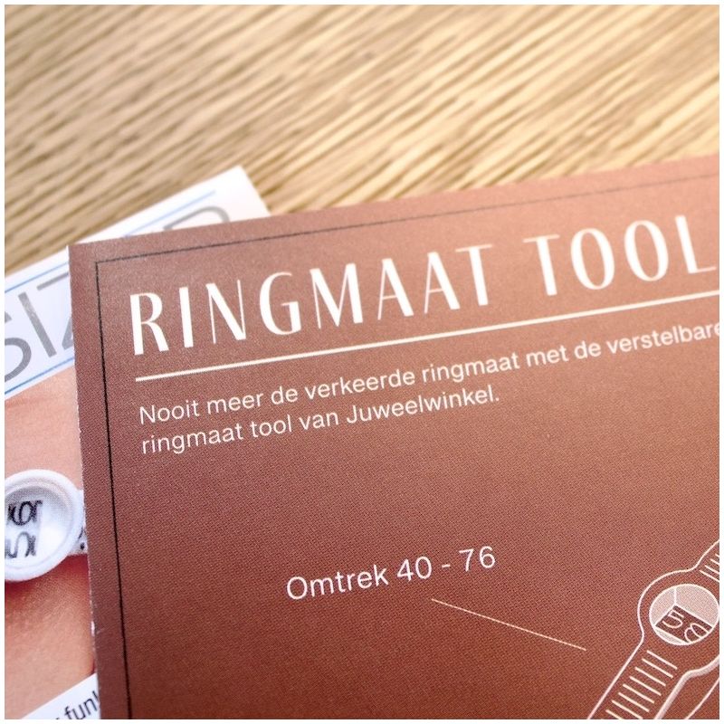 Image 13 of Ring size tool; Easily measure your ring size with this adjustable ring size tool.