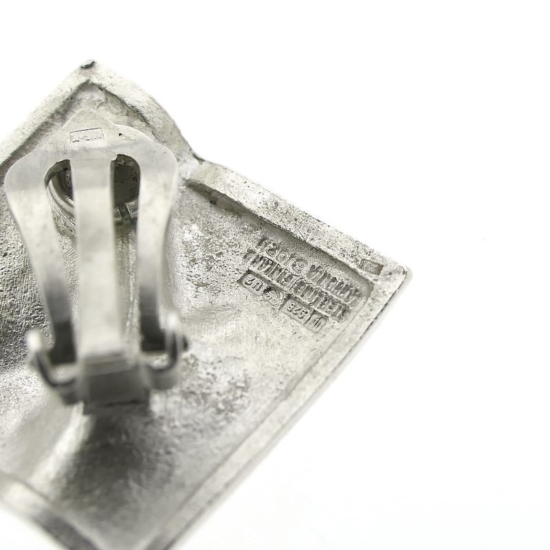 Image 9 of Silver Gelo earrings | Lapponia