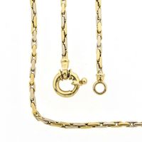 Two-tone Cardano link chain | 47 cm