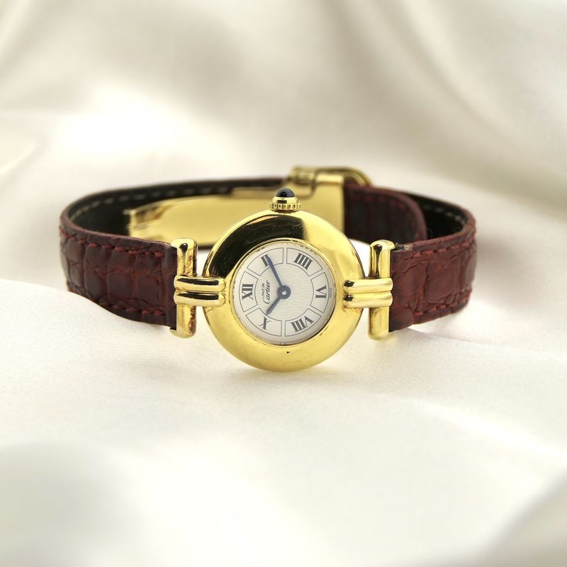 Image 10 of Cartier 'Must de Vermeil' 1902; Ladies watch