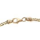 Image 4 of Gold gourmet link bracelet with fantasy | 22 cm