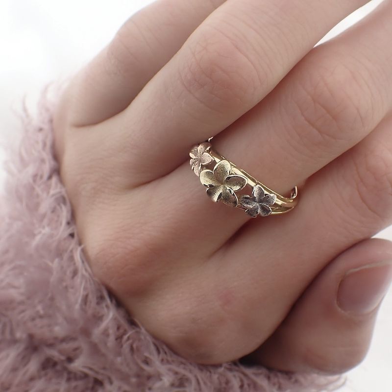 Image 9 of Tricolor gold ring