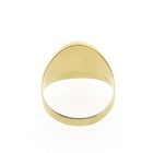 Image 5 of Gold ring with a domed design