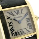 Image 5 of Cartier Tank Française 1820; 18k gold ladies' watch