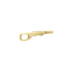 Afbeelding 7 van Gouden minimalistische hanger met diamant; 0,015 ct.