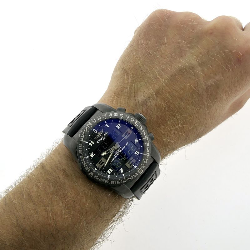 Image 12 of Breitling Cockpit B50 'Night Mission' VB5010; Professional Pilot's watch