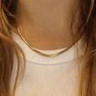 Image 9 of Golden fantasy link necklace