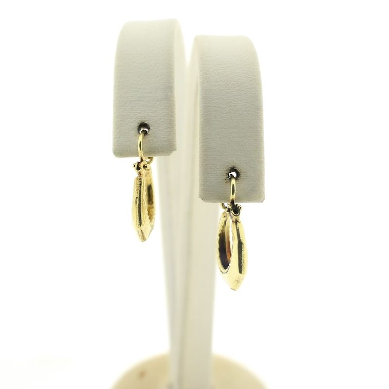 Image 3 of Vintage gold hoop earrings