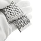 Image 10 of Roberto Coin white gold appassionata bracelet with ruby and diamonds; 0.43 ct.