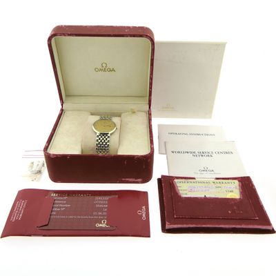 Image 2 of Omega DeVille; Gold/steel men's watch