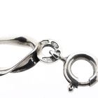 Image 5 of Silver Wide Gourmet Link Bracelet