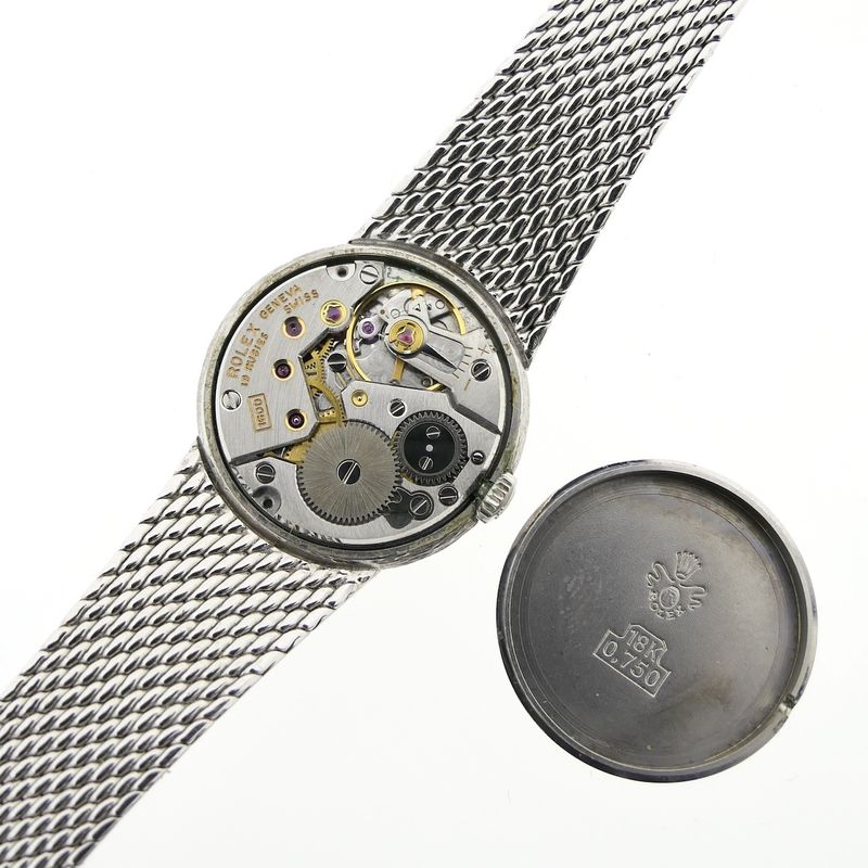 Image 22 of Rolex Classic 'Cocktail'; Vintage 18k white gold women's watch