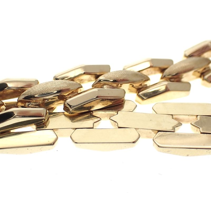 Image 7 of Gold bracelet with fantasy link | 19.5 cm