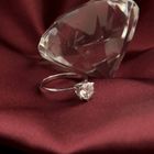 Image 2 of White gold engagement ring with 1.01 ct. diamond | + Natural Diamond certificate