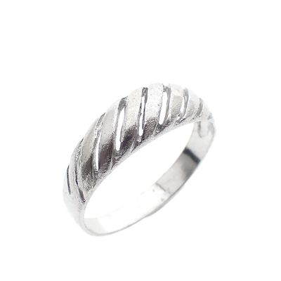 Image 1 of Silver ring with fantasy design
