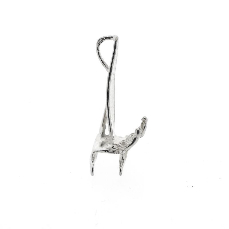 Image 5 of Silver charm of a catamaran