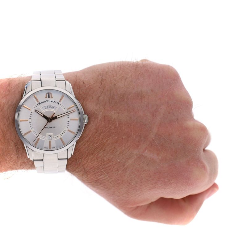 Image 16 of Maurice Lacroix Pontos 'Day-Date' PT6358; Automatic Watch
